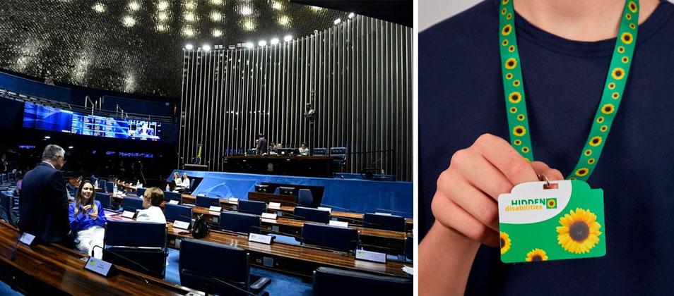 Senado aprova cordão de girassóis para identificar doenças ocultas