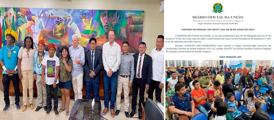 Câmara de vereadores de Itaituba empossa o novo coordenador do Distrito Sanitário do DISEI Rio Tapajós