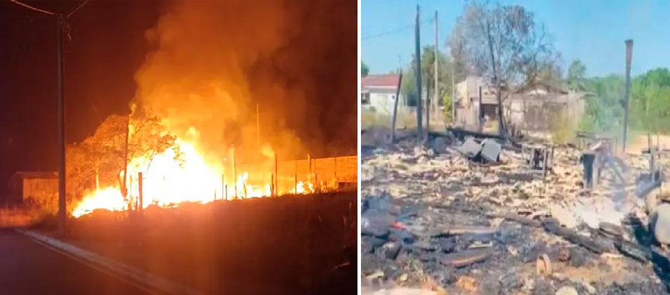 Mais uma marcenaria é destruída por incêndio em Novo Progresso no Pará