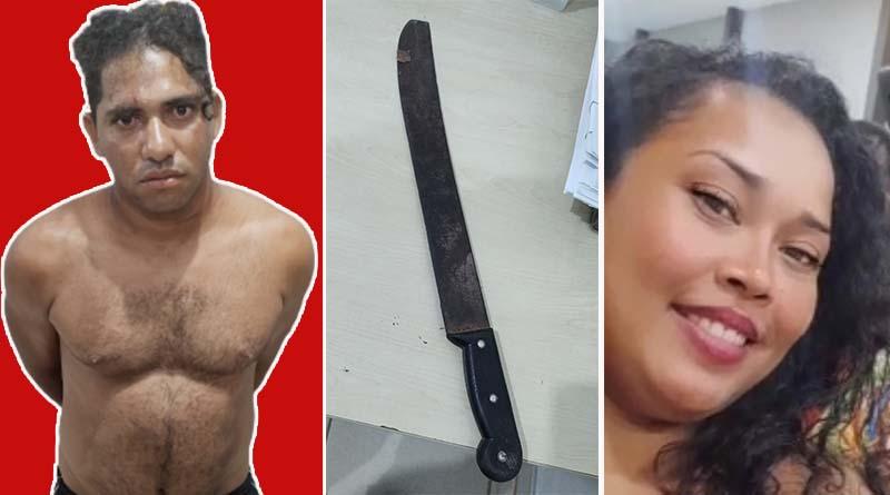 PM prende suspeito de atacar ex-mulher a golpes de terçado no Juá, em Santarém