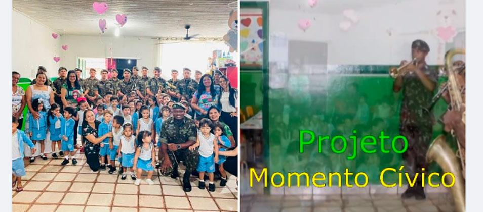 Projeto Civismo na Escola contribui para a educação em Itaituba no Pará
