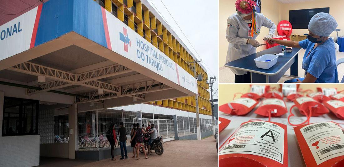Regional do Tapajós promove campanha de doação de sangue em Itaituba