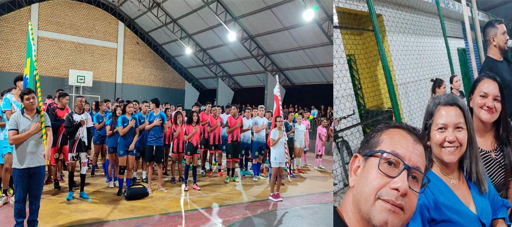 Abertura dos jogos abertos da E.E.E Maranata aconteceu nesta segunda-feira 30, em Itaituba no Pará