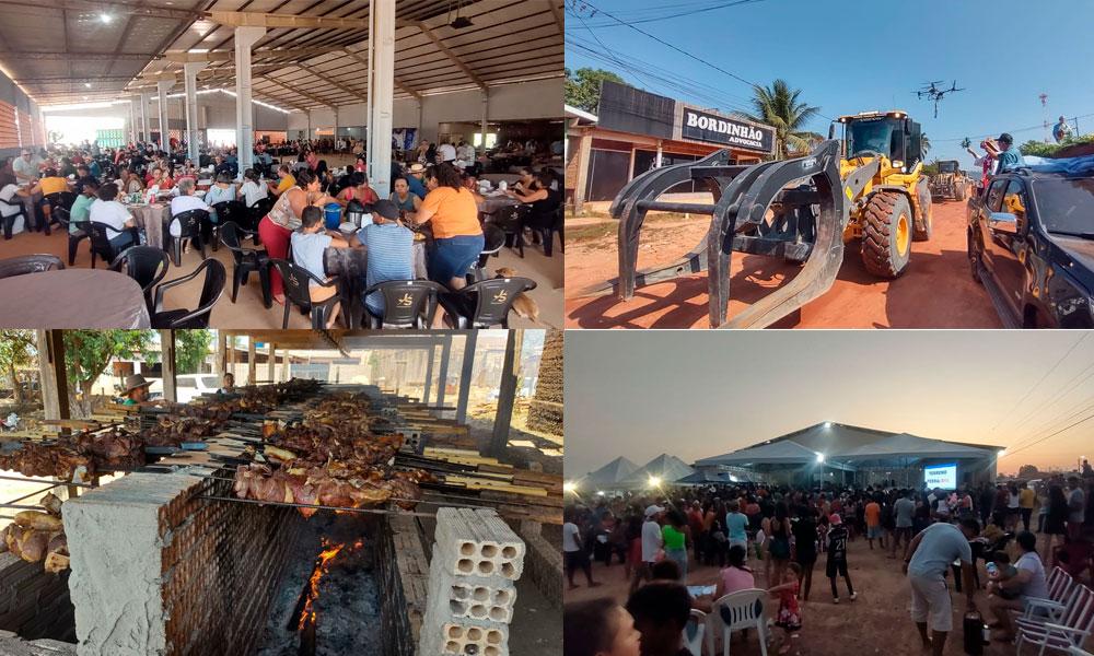 Veja os vídeos: Festa de São Pedro encerram com chave de ouro no Distrito de Moraes Almeida Itaituba Pará