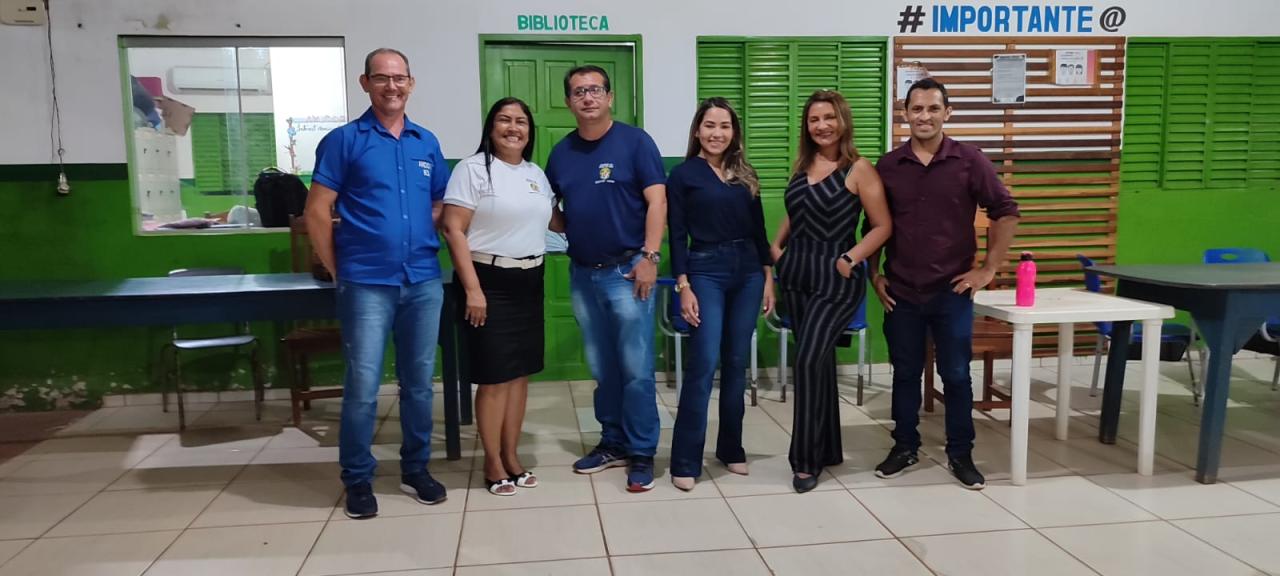 Equipe técnica da DRE Itaituba, esteve realizando uma visita técnica na EEEM Benedito Corrêa de Souza anexo I km 30 Distrito de Campo Verde