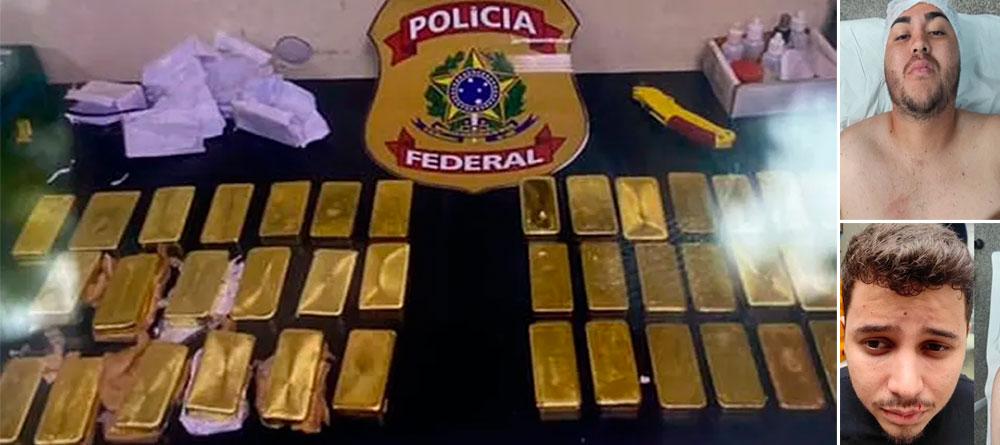 Ex Morador de Novo Progresso e piloto do Crepurizão são presos com 42 barras de ouro em Manaus-AM