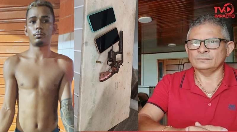 Homem acusado de matar empresário ‘Kazuza’ é preso tentando assassinar outra pessoa, em Santarém