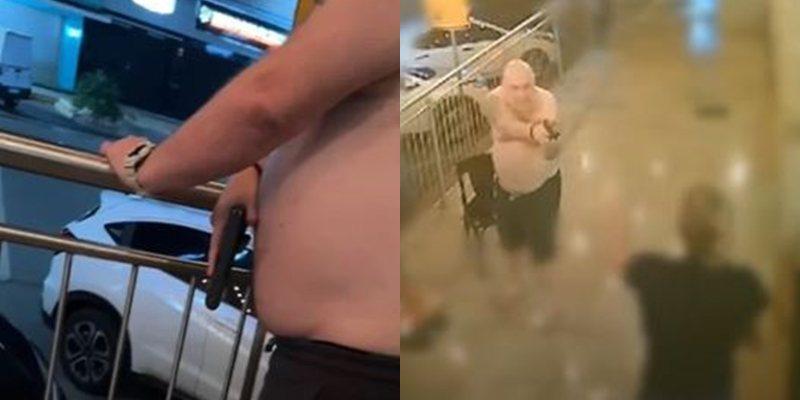 VÍDEO: Baleada, delegada tenta negociar com agente da PCDF armado
