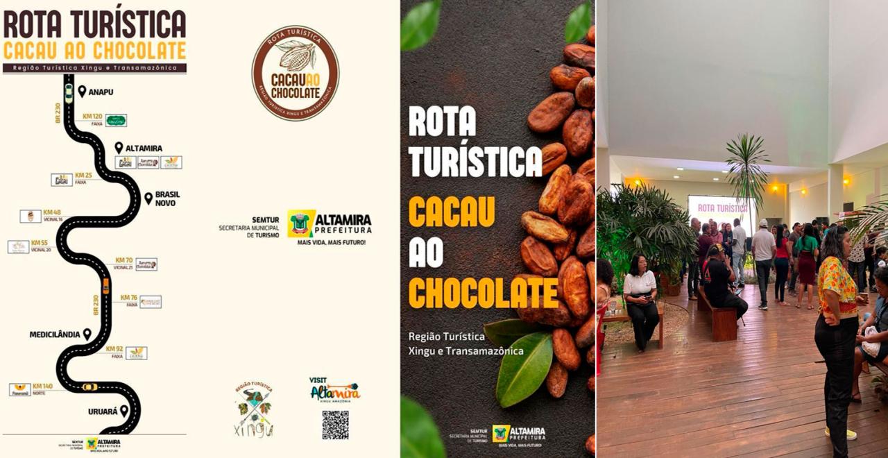 De Altamira para o Brasil: ‘Rota do Cacau ao Chocolate’ ganha lançamento em Belém no Pará