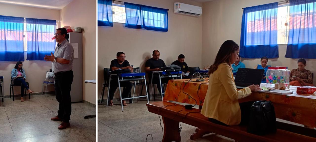 Escola EEEM Professora Jussara Terezinha Jornada Pedagógica 2024 em Itaituba Pará