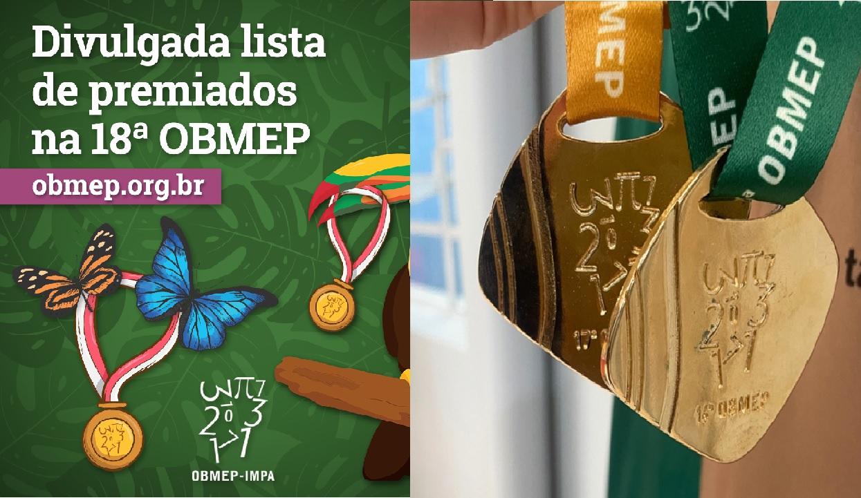 Mais uma vez alunos itaitubenses são premiados na OBMEP (Olimpíada Brasileira de Matemática das Escolas Públicas)