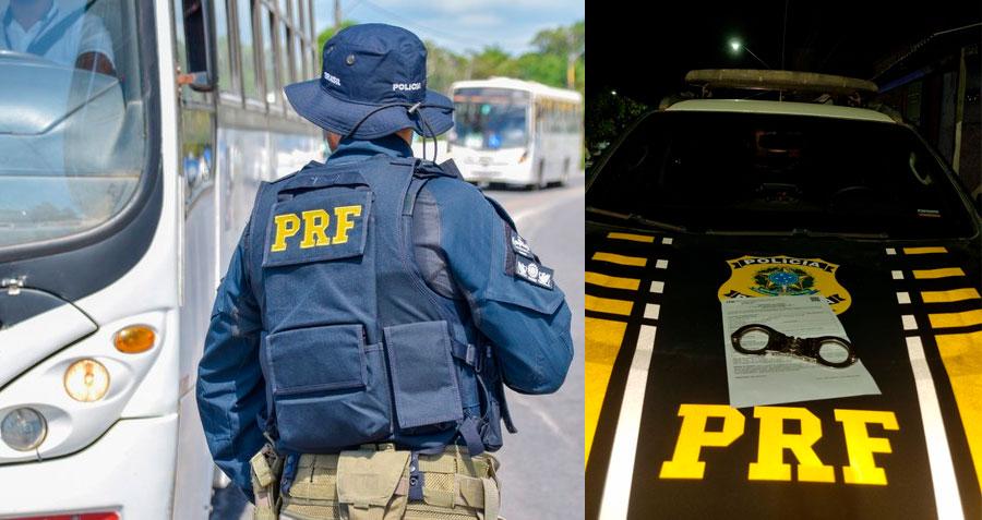 PRF prende homem procurado por homicídio qualificado, em Santarém no Pará
