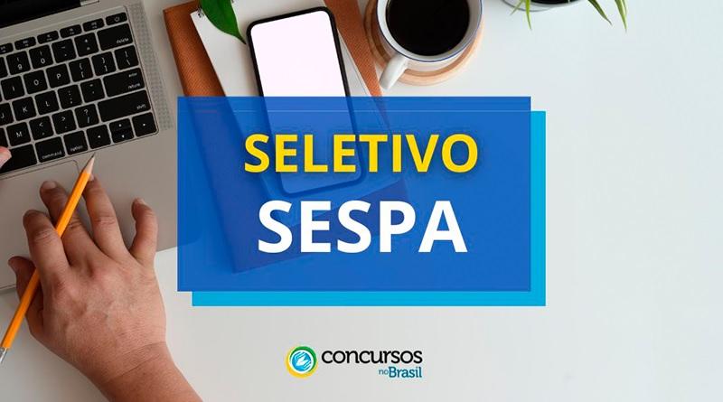 Edital Sespa – PA publica um novo edital de Processo Seletivo