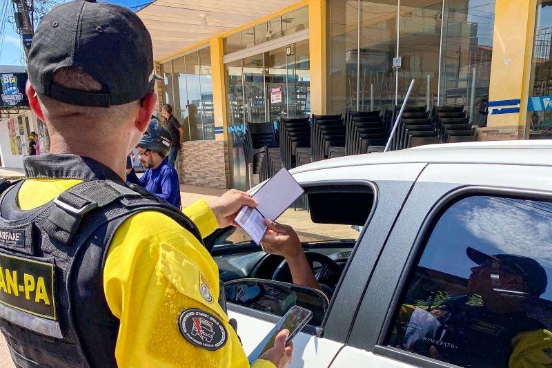 Fiscalização do Detran em Itaituba reforça prevenção contra acidentes no município