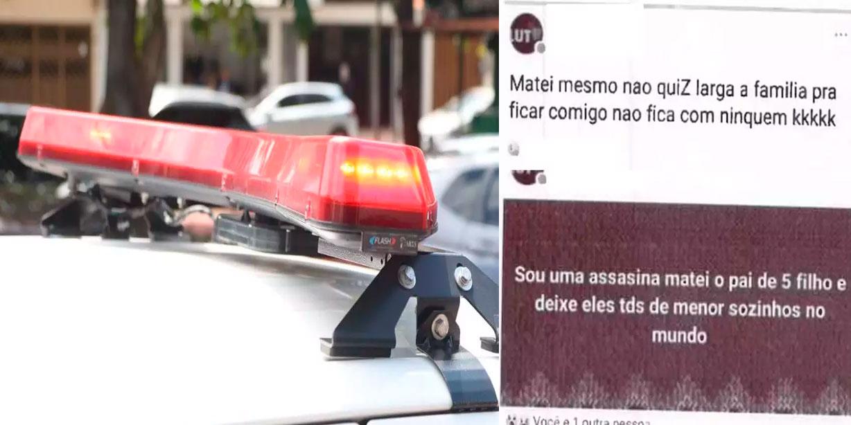 Mulher confessa no Facebook ter matado o amante: 'Matei mesmo, kkkkk'