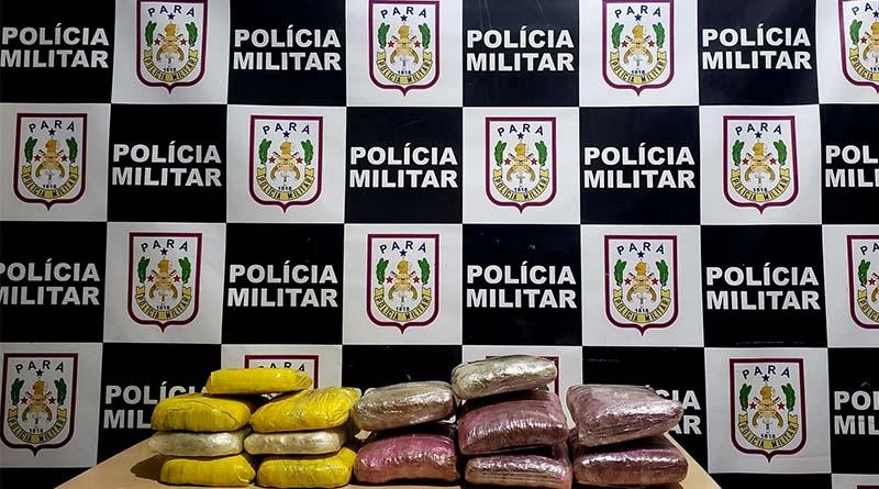 Polícia Militar prende mulher com mais de 15 kg de drogas em Juruti
