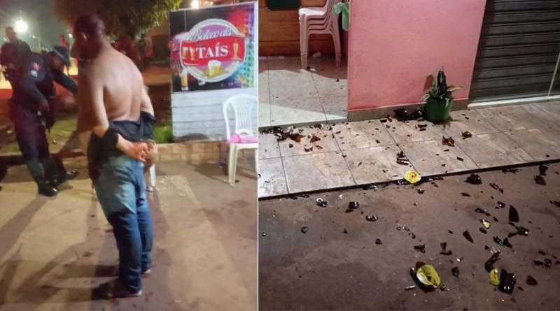 Homem suspeito de agredir ex-companheira em bar é preso no Pará