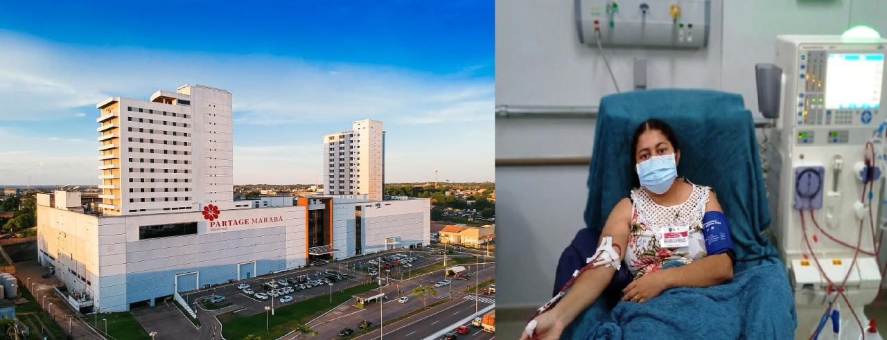 Hospital Regional do Sudeste do Pará leva ações gratuitas de saúde renal para shopping em Marabá