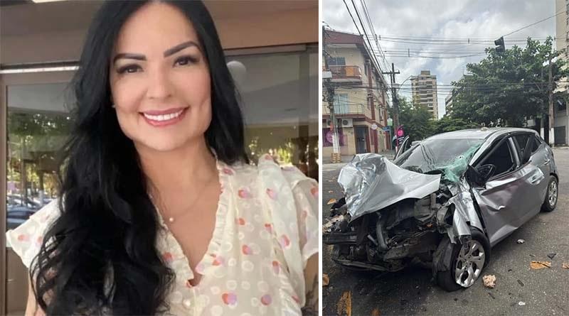 Médica cardiologista de Santarém sofre acidente em Belém e precisa de doação de sangue