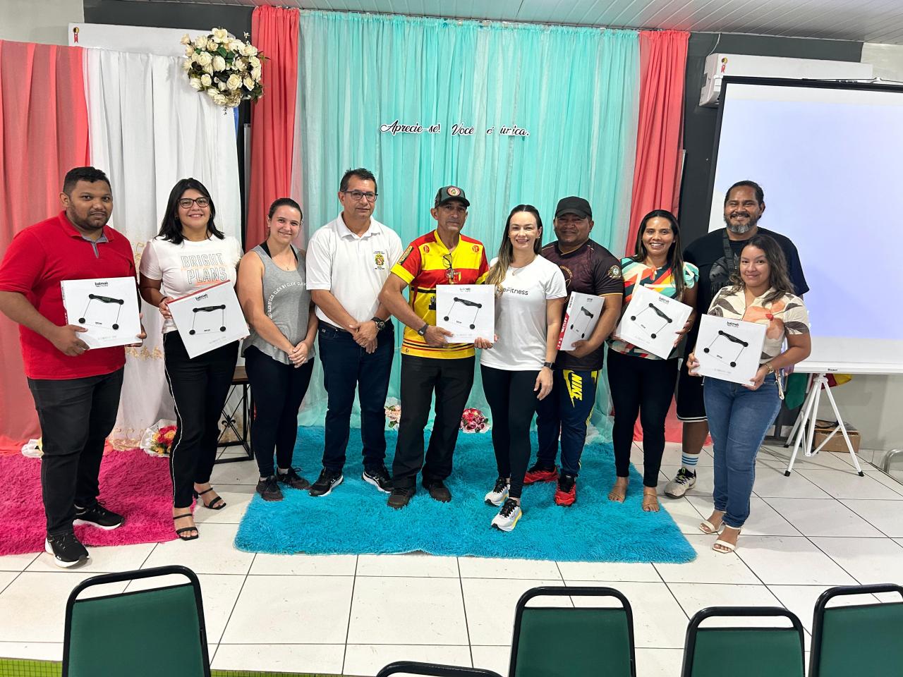 DRE Itaituba promove evento voltado pra qualidade de vida dos servidores das escolas estaduais no município