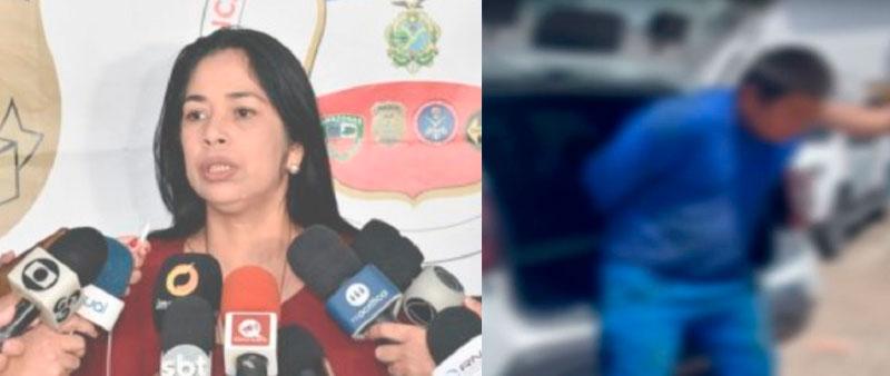 Vídeo: Policia cumpre mandado de prisão de indígena que estuprou enteada e a própria filha biológica