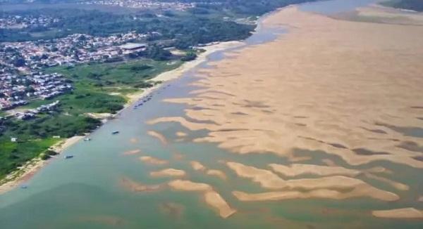 Estudo de dragagem e passagens críticas do Rio Tapajós é entregue ao DNIT
