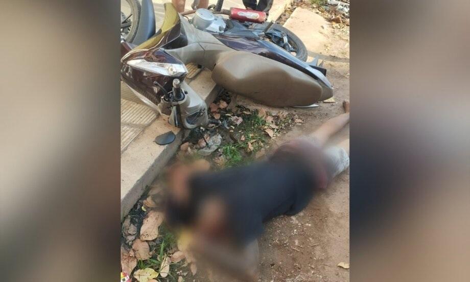 Homem em motocicleta é perseguido e executado por cerca de oito disparos de arma de fogo, em Itaituba