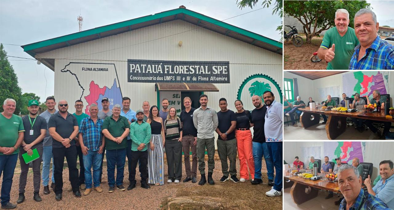 Reunião na empresa Patauá Florestal pode alavancar novos investimentos no Distrito de Moraes Almeida em Itaituba no Pará