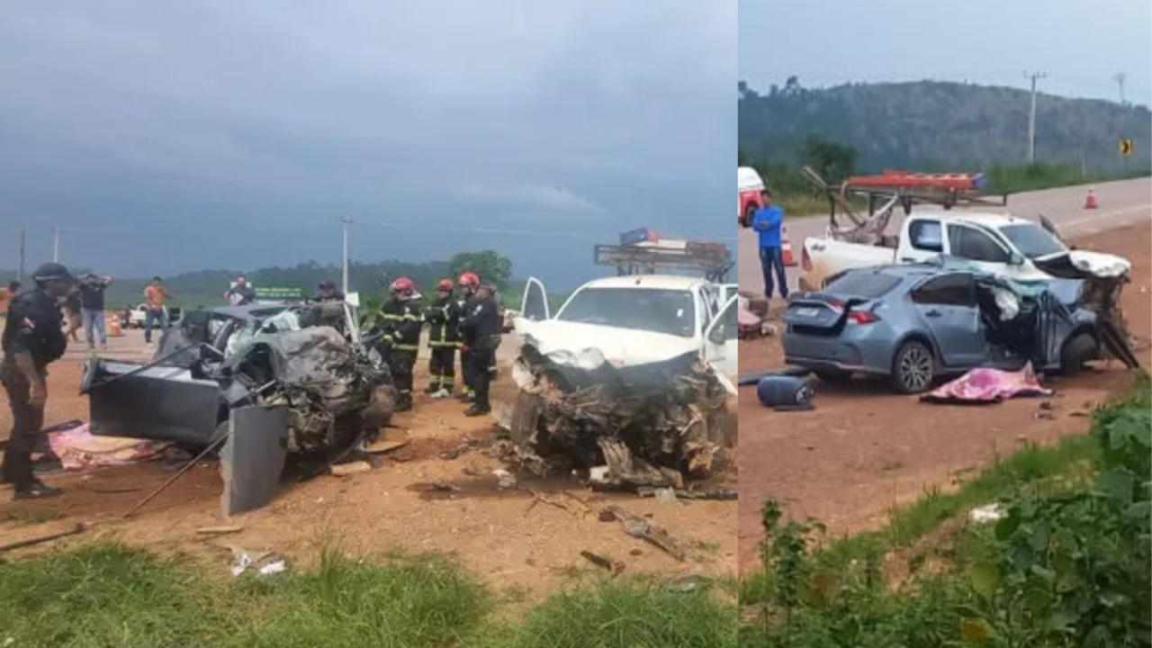 Acidente deixa duas vítimas fatal, e 6 feridos na Br163, nesta segunda-feira 25 de novembro de 2024
