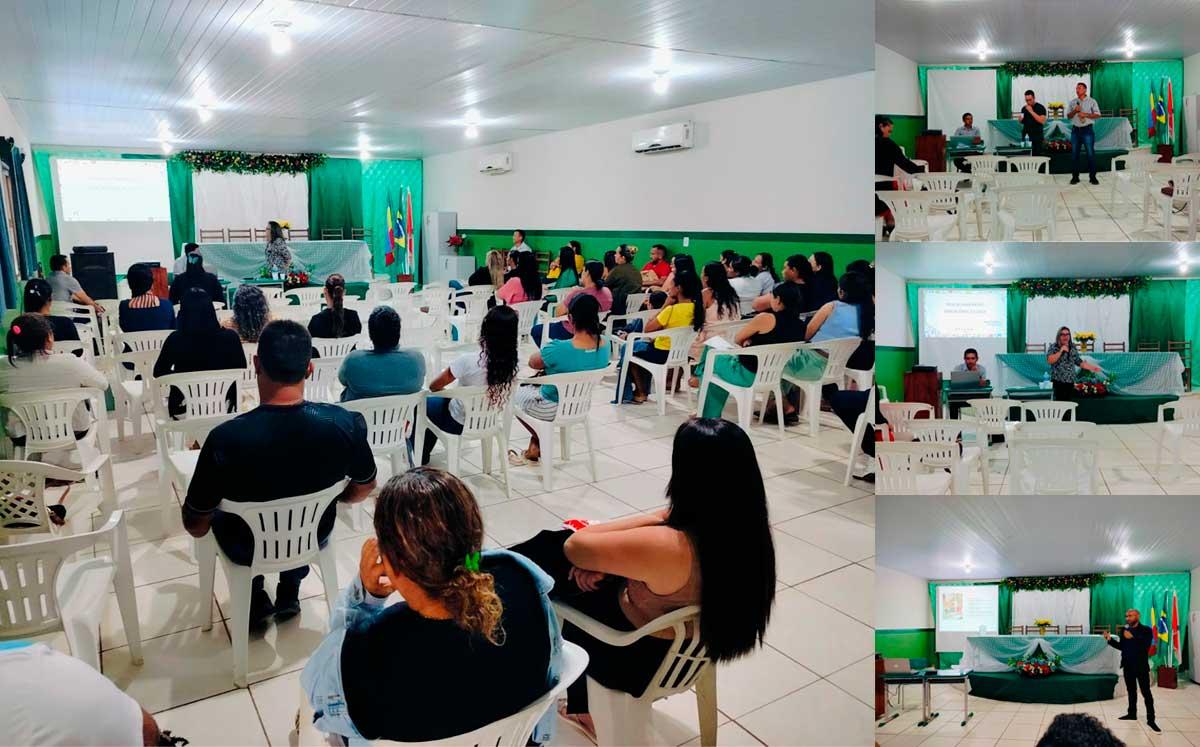 Vídeo: A Escola César Almeida encerrou hoje a I Jornada Pedagógica do ano letivo de 2025 em Moraes Almeida