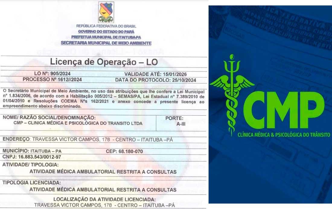 Renovação de Licença de Operação – LO Nº 905/2024
