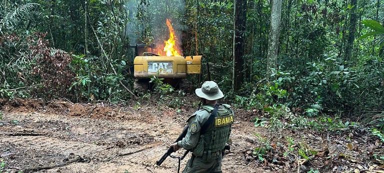 Operações de desintrusão da Terra Indígena Munduruku é concluída na sexta-feira (31)