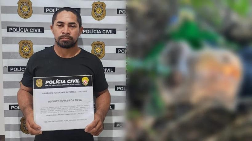 Homem uspeito de Feminicídio é Preso pela Polícia Civil em Altamira no Pará