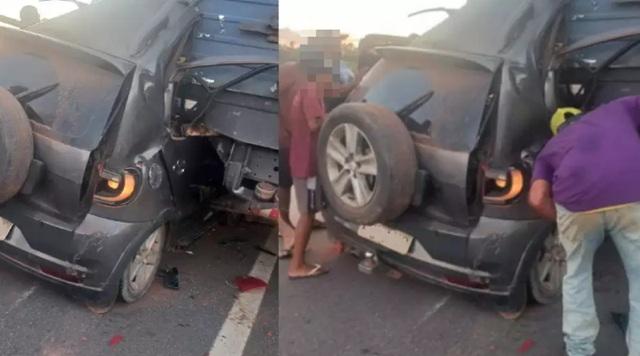 Bebê de 10 meses morre e mulher fica ferida após grave acidente; no Pará