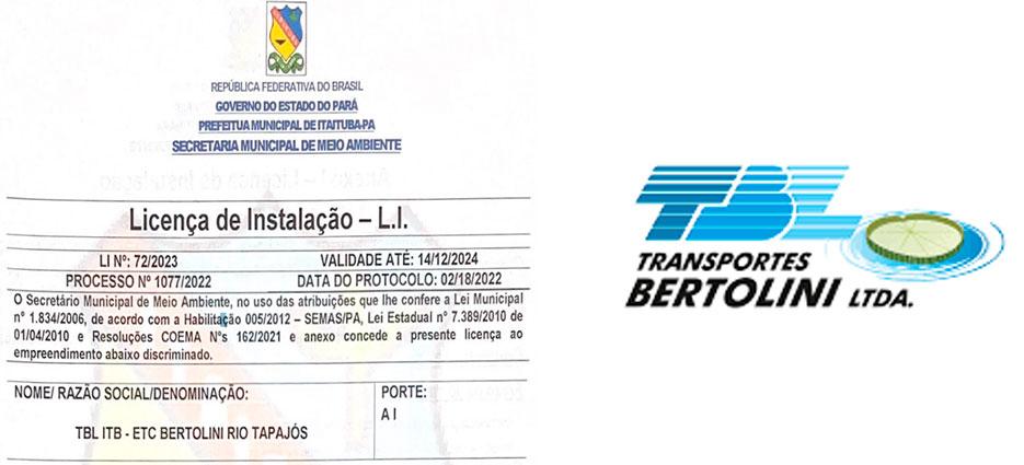 REQUERIMENTO DE LICENÇA DE INSTALAÇÃO