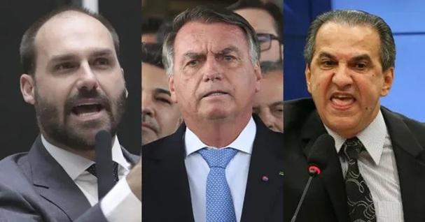 O que diziam as mensagens de Eduardo e Malafaia para 'salvar' Bolsonaro?