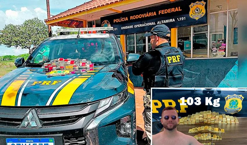 PRF apreende mais 40 kg de ouro no Pará; carga é avaliada em R$ 20 milhões