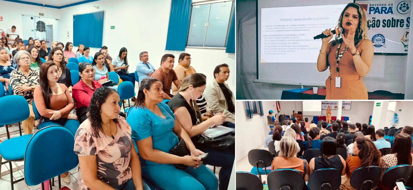 SERVIDORES DO SISTEMA ÚNICO DE SAÚDE (SUS) QUE ATUAM NA REDE DE SAÚDE PÚBLICA EM ITAITUBA E REGIÃO PARTICIPARAM DE OFICINA FORMATIVA REALIZADA PELA SESPA.