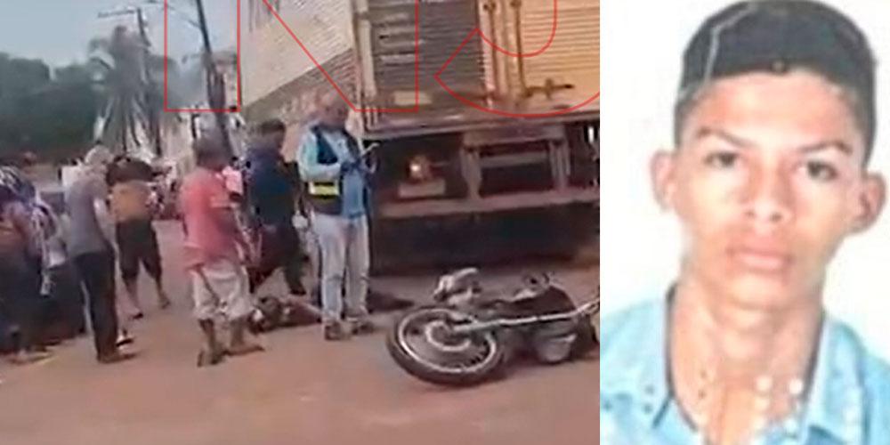 Jovem de 21 anos morre em grave acidente de trânsito na Travessa Justo Chermont, em Itaituba no Pará
