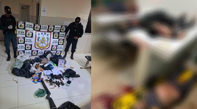 Quatro homems suspeitos morrem em confronto com a PM na vicinal Canaã, em Novo Progresso