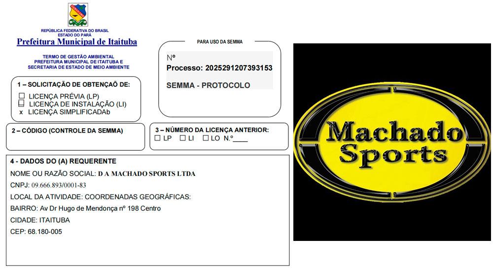 Requerimento de Licença Ambiental Simplificada (L.A.S)