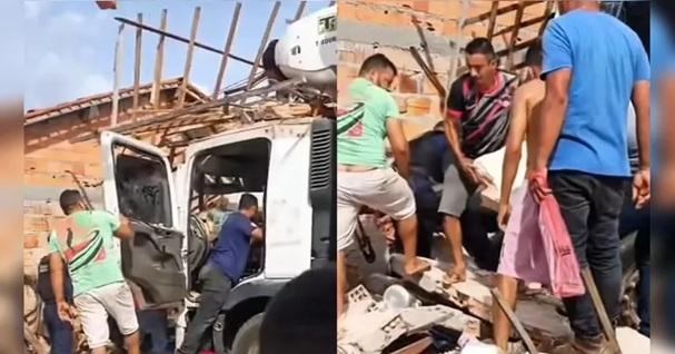 Tragédia no Pará: caminhão invade casa e mata mãe de 3 crianças