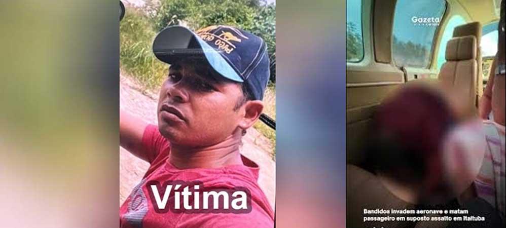 Itaituba: Avião de pequeno porte é alvo de ação criminosa com morte de um passageiro