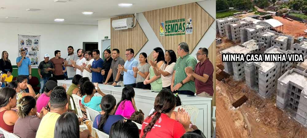 Prefeito Nicodemos Aguiar autoriza inscrições para 480 moradias do programa Minha Casa, Minha Vida em Itaituba PA