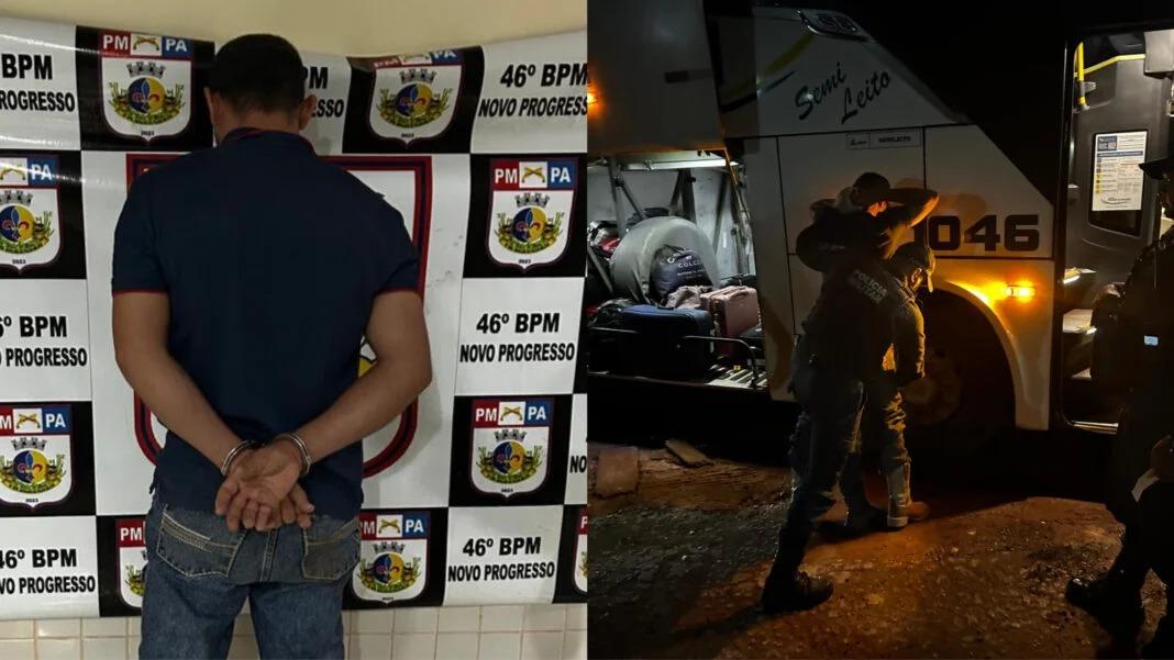 PM cumpre mandado por homicídio e apreende drogas durante operação em Novo Progresso