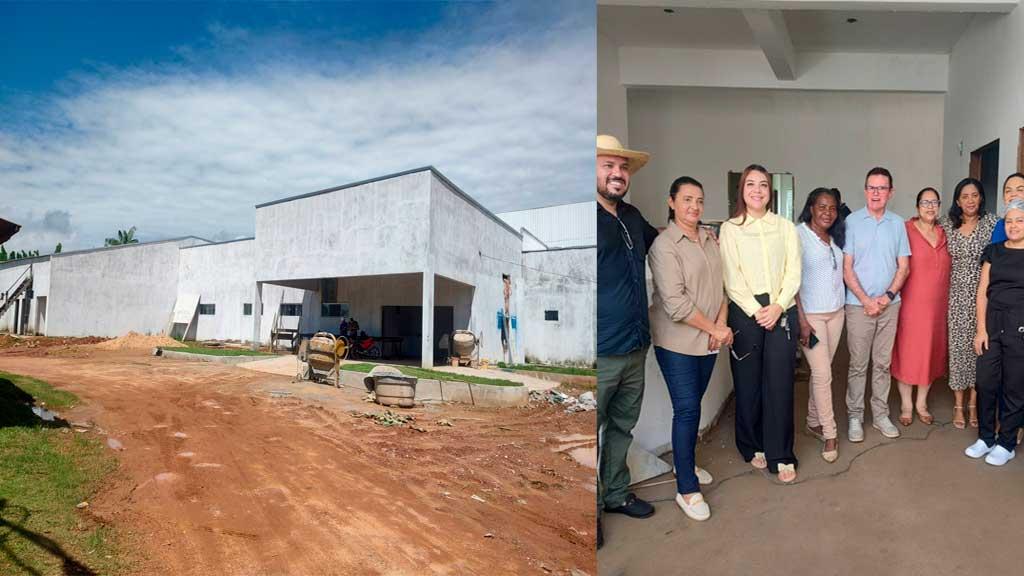 Prefeito acompanha obras do Hospital Municipal e da nova Maternidade e destaca avanço histórico para a saúde de Itaituba