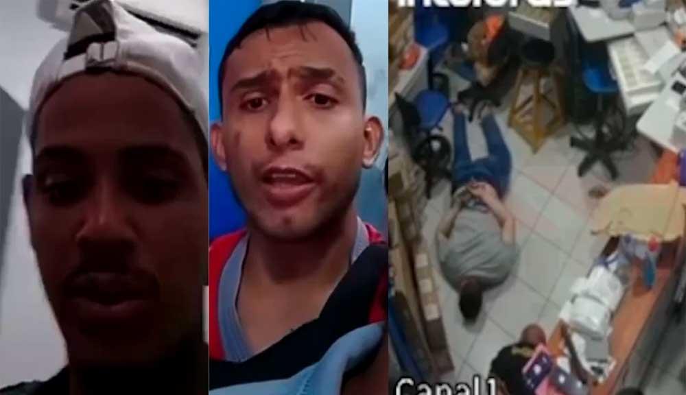 Criminosos fazem transmissão ao vivo durante assalto com reféns em lotérica no Marajó