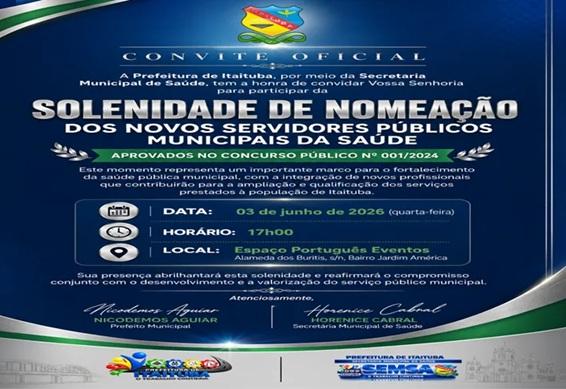 Prefeitura de Itaituba nomeará 343 novos servidores para reforçar a saúde pública