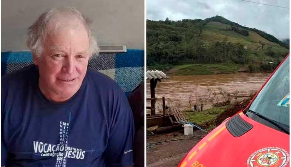 ‘Chuva da Medo’, diz mulher que perdeu a casa em enchente de 2023 e agora viu o pai morrer no mesmo rio na Serra Gaúcha