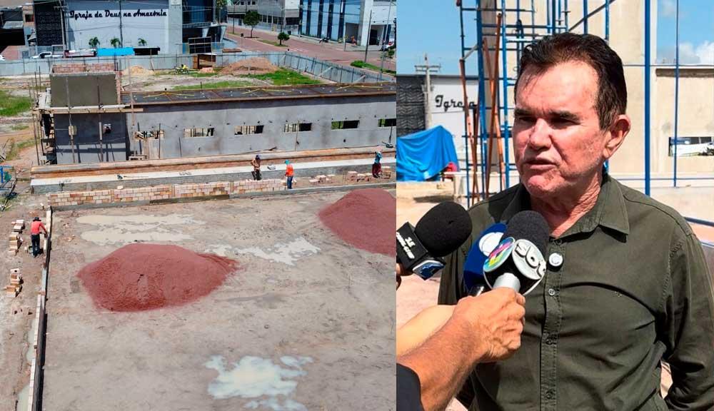 Praça do Cidadão entra na reta final e obras já alcançam 80% de execução em Itaituba